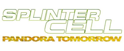 Tom Clancy's Splinter Cell - Pandora Tomorrow (USA) Game Logos